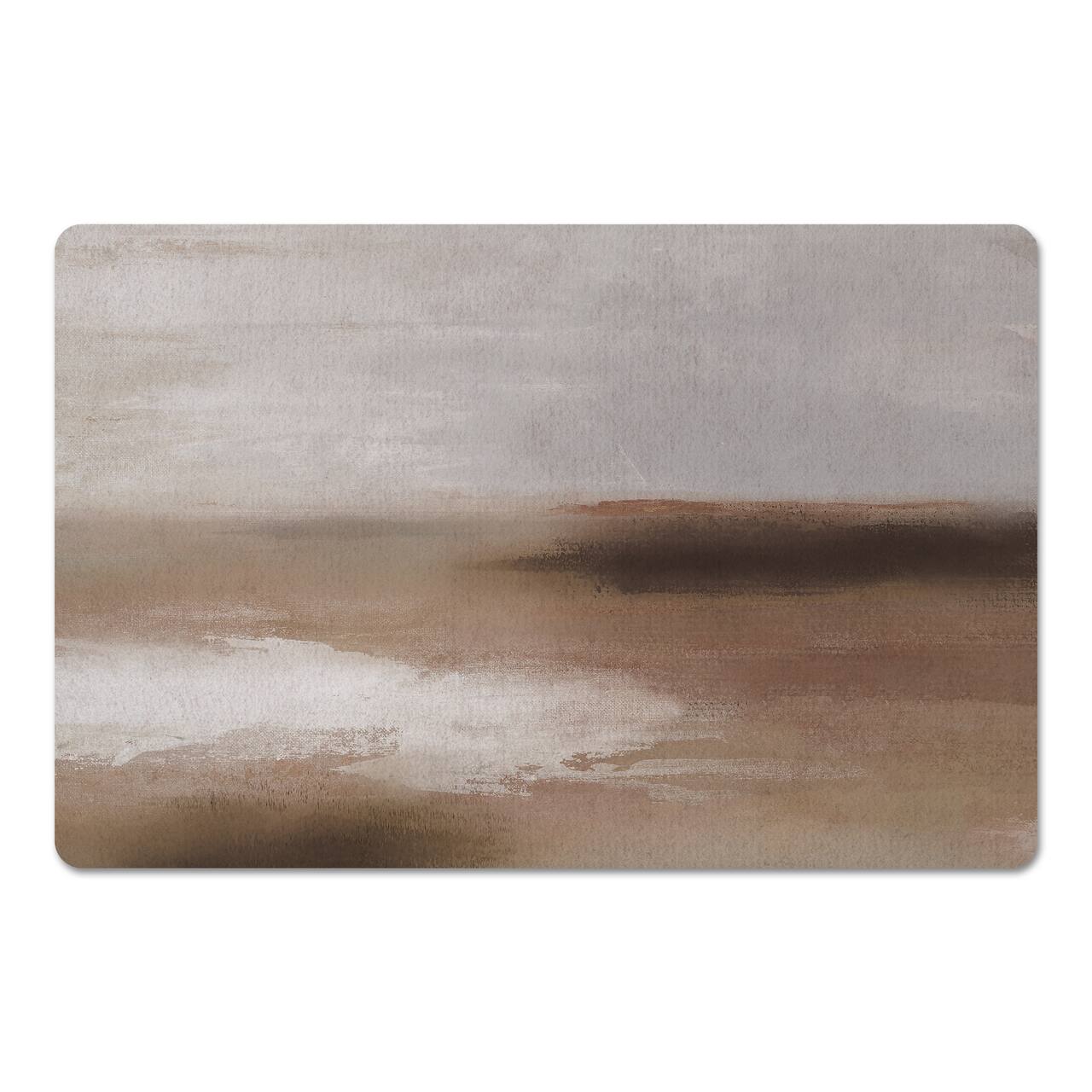 18" x 27" Soft, Smooth & Warm Abstract Floor Mat